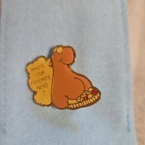 Cute Brown Cartoon Pin